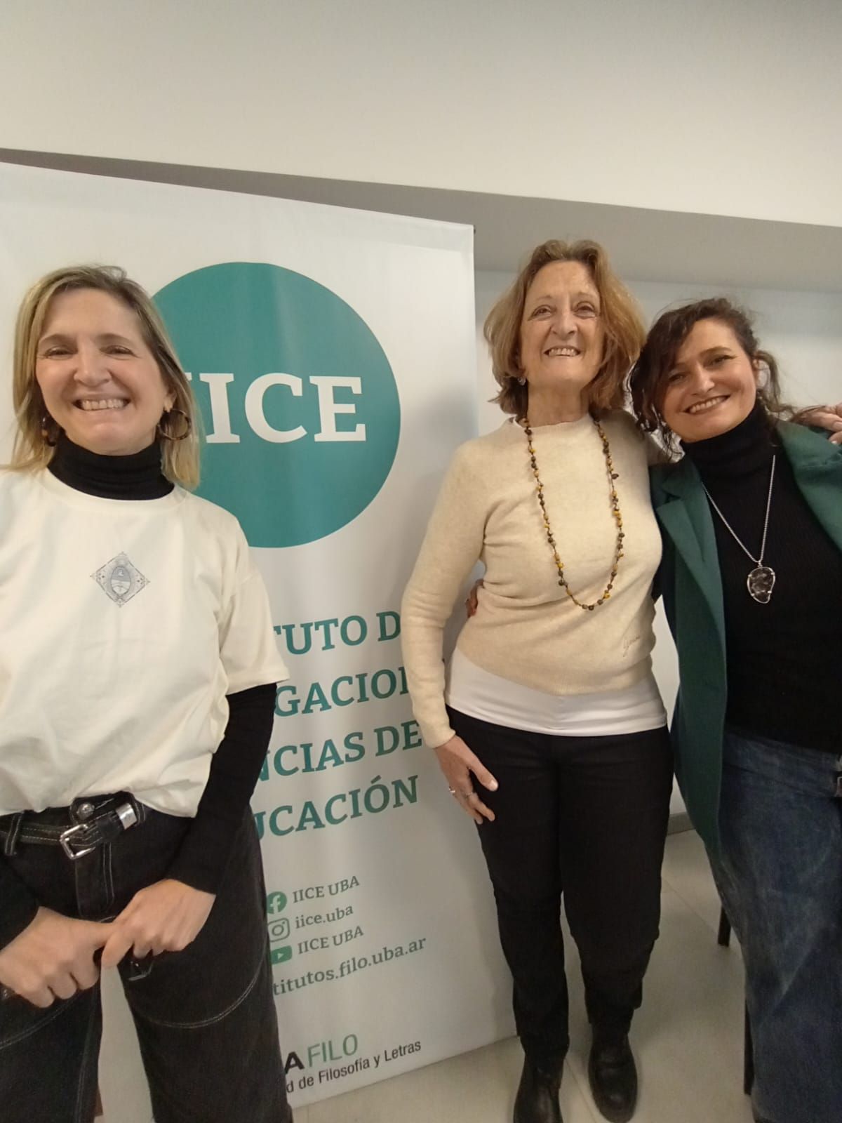Foto: Mariana Maggio, Silvia Martinelli y Silvina Casablancas